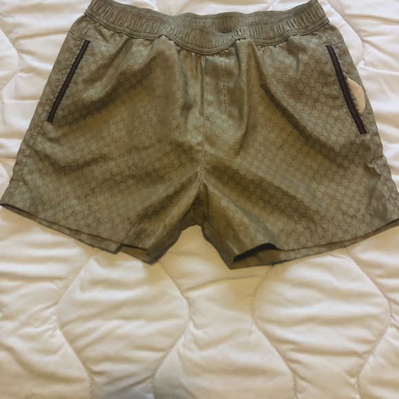 gucci infant swim trunks